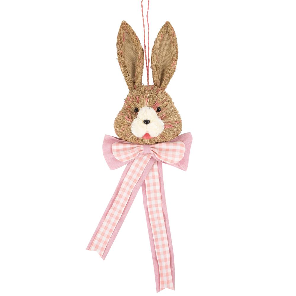 Easter Bunny with Bow Hanging Wall Decoration - 21". Picture 1