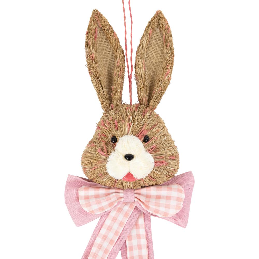 Easter Bunny with Bow Hanging Wall Decoration - 21". Picture 3