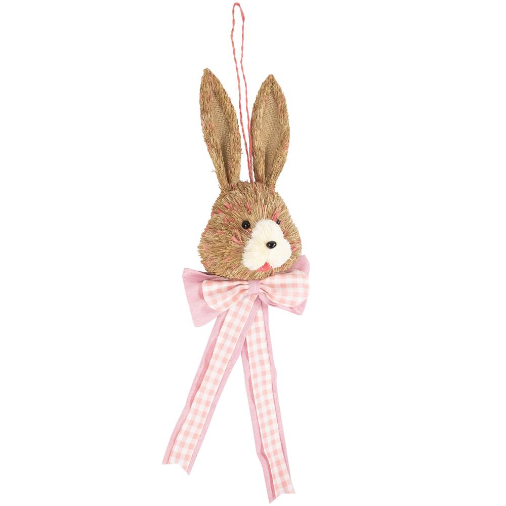 Easter Bunny with Bow Hanging Wall Decoration - 21". Picture 5