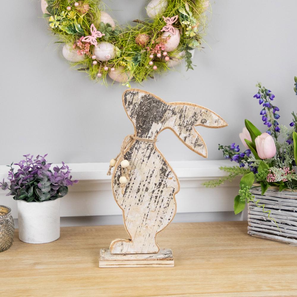 Rustic Rabbit Silhouette Tabletop Easter Decoration - 12". Picture 5