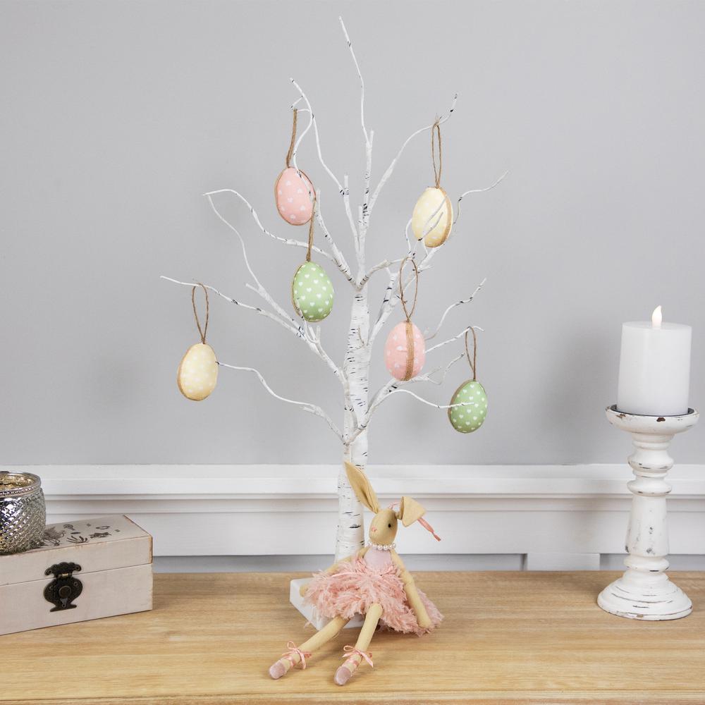 Easter Egg Hanging Decorations - 5.75" - Set of 6. Picture 6