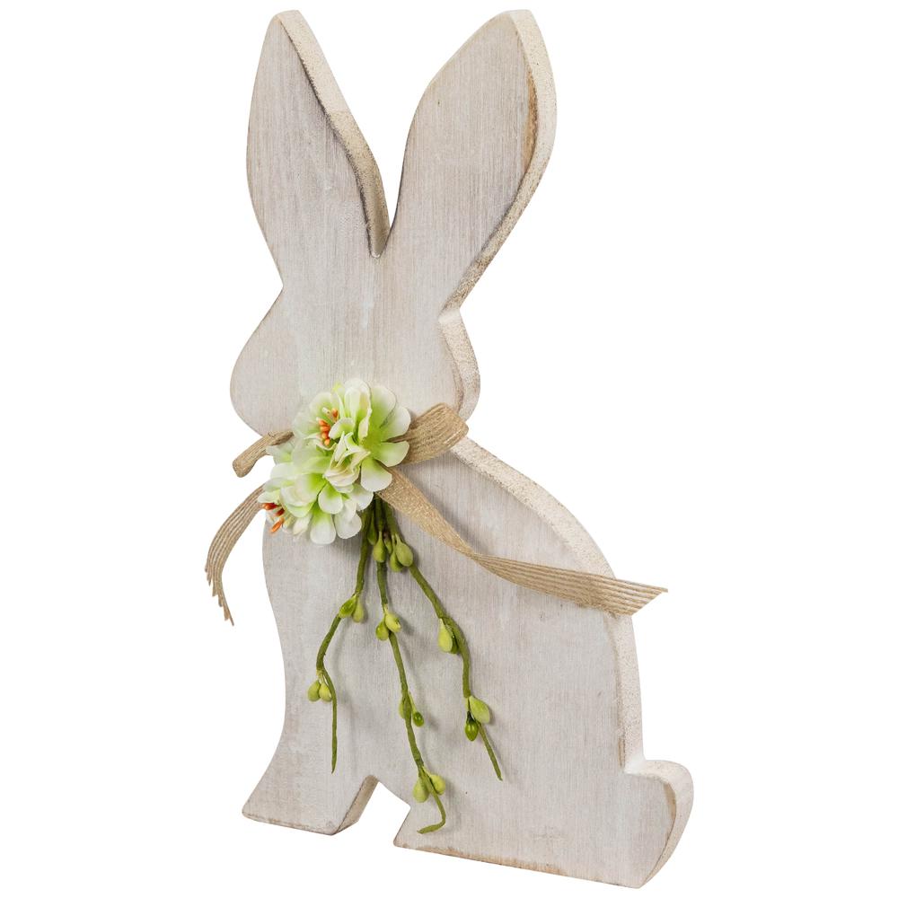 Distressed Rabbit Silhouette Easter Decoration - 11.25". Picture 2