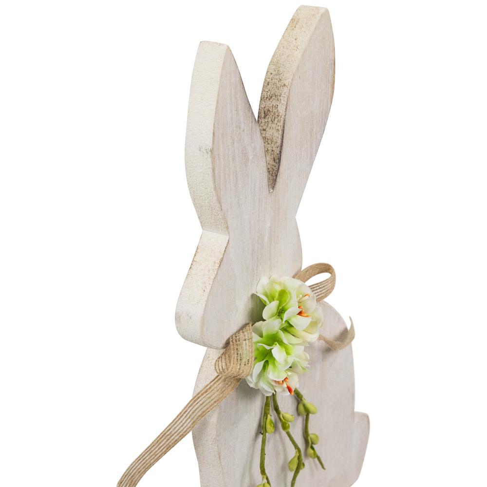 Distressed Rabbit Silhouette Easter Decoration - 11.25". Picture 3