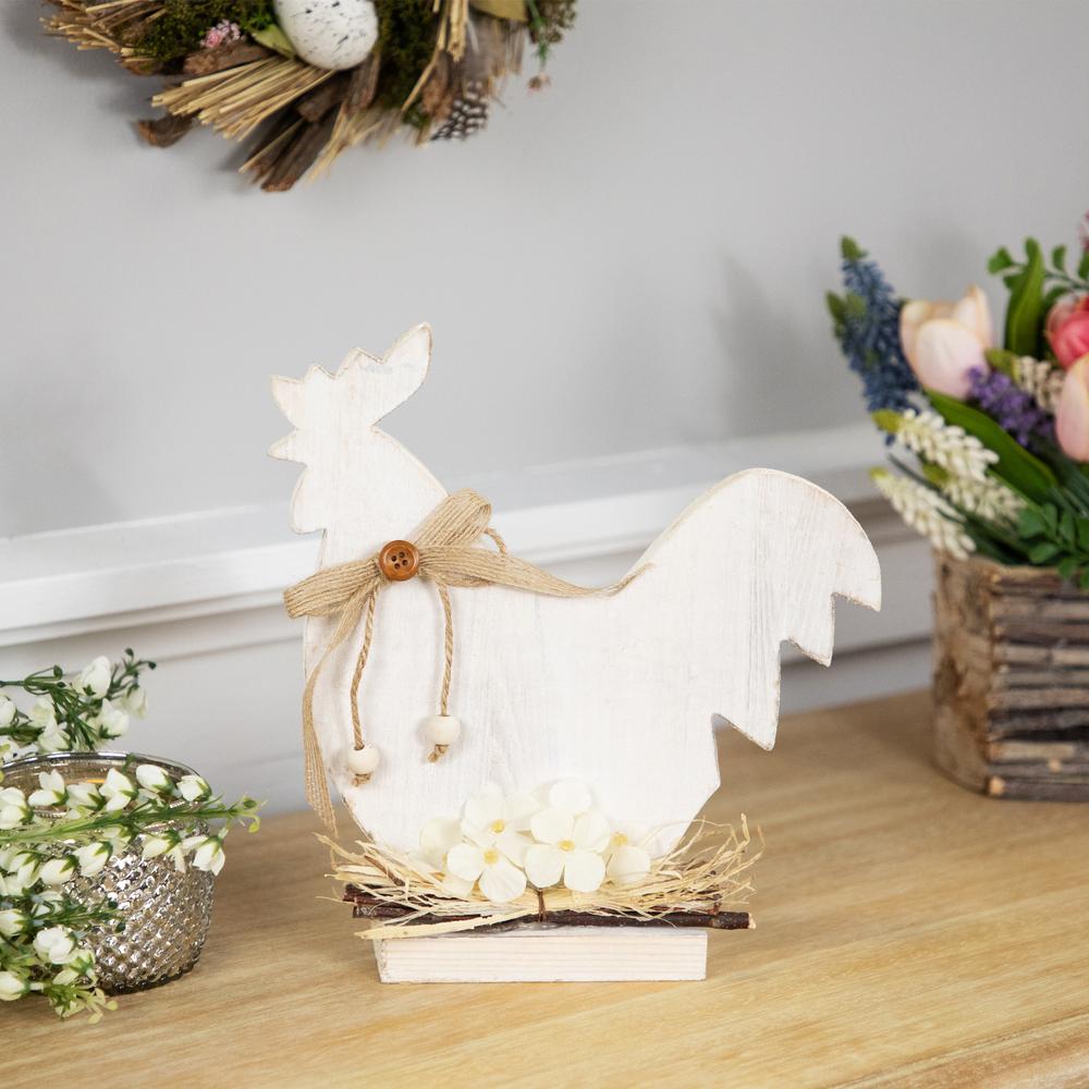 Distressed Rooster Silhouette Spring Decoration - 9.5". Picture 6