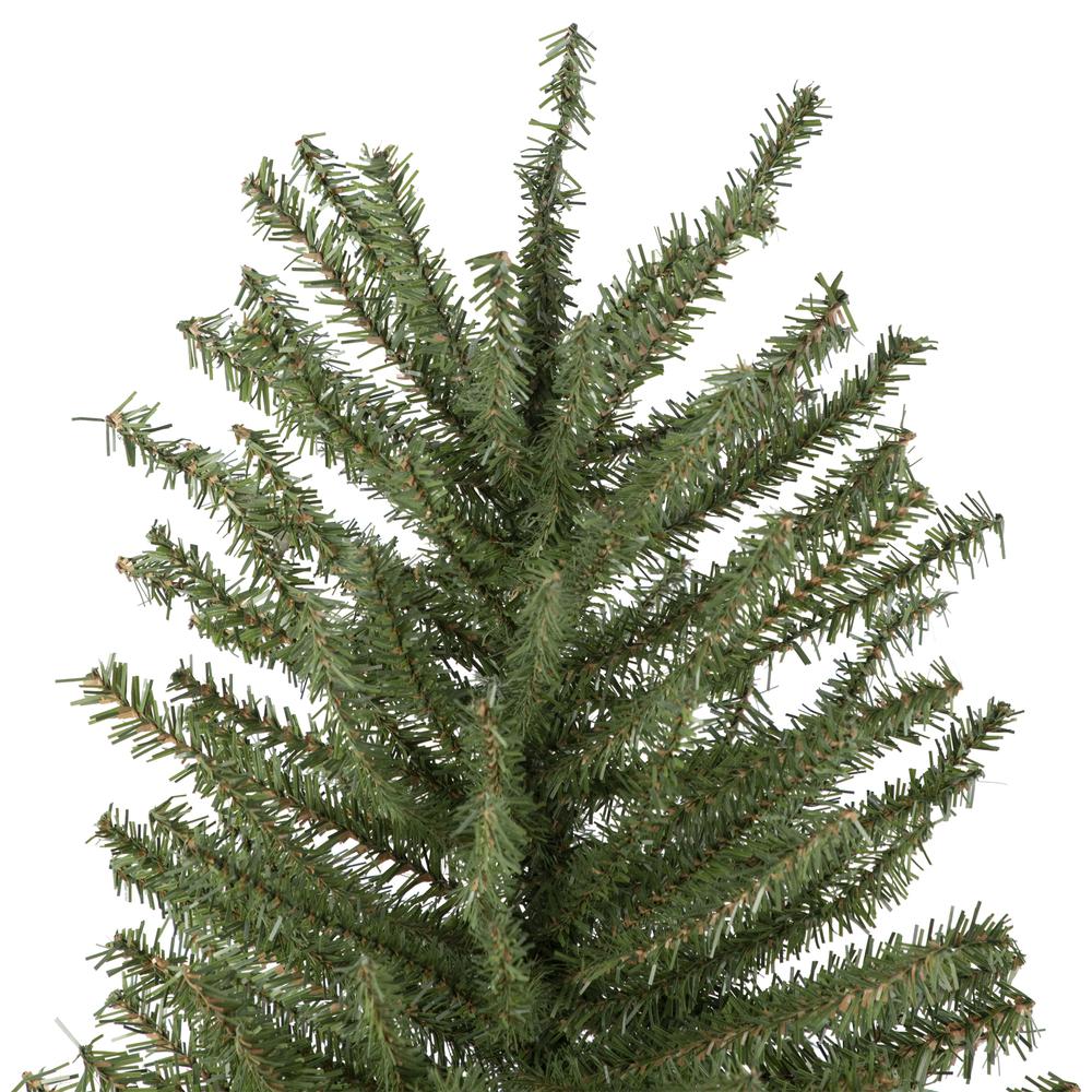 3' Medium Scottsdale Pine Artificial Christmas Tree in Burlap Base - Unlit. Picture 2