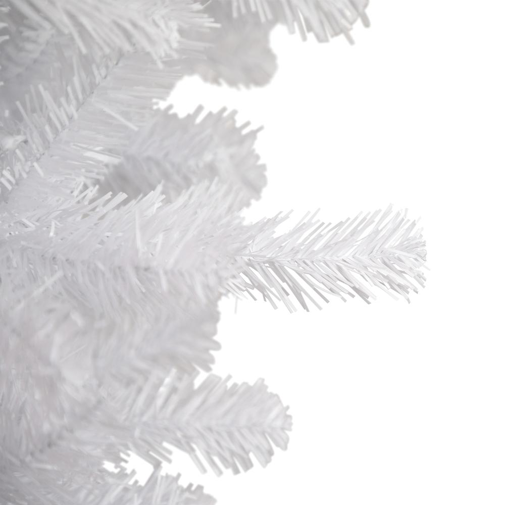 5.5' Upside Down White Spruce Artificial Christmas Tree  Unlit. Picture 3