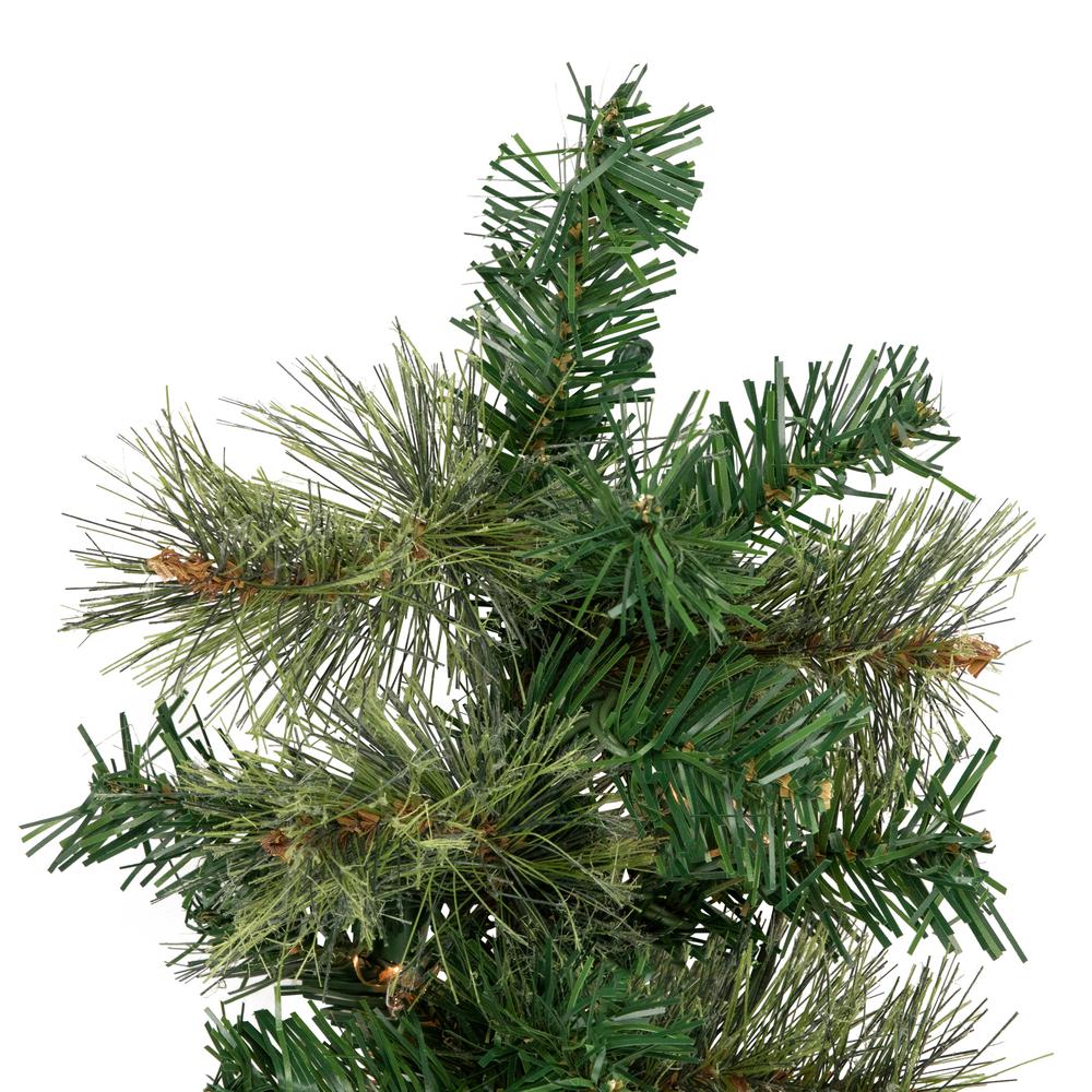 9' x 10" Pre-Lit Oregon Cashmere Pine Artificial Christmas Garland  Clear Lights. Picture 2