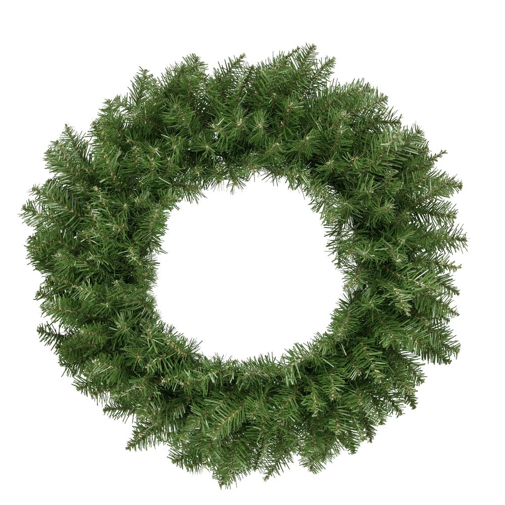 Rockwood Pine Artificial Christmas Wreath  24-Inch  Unlit. Picture 1