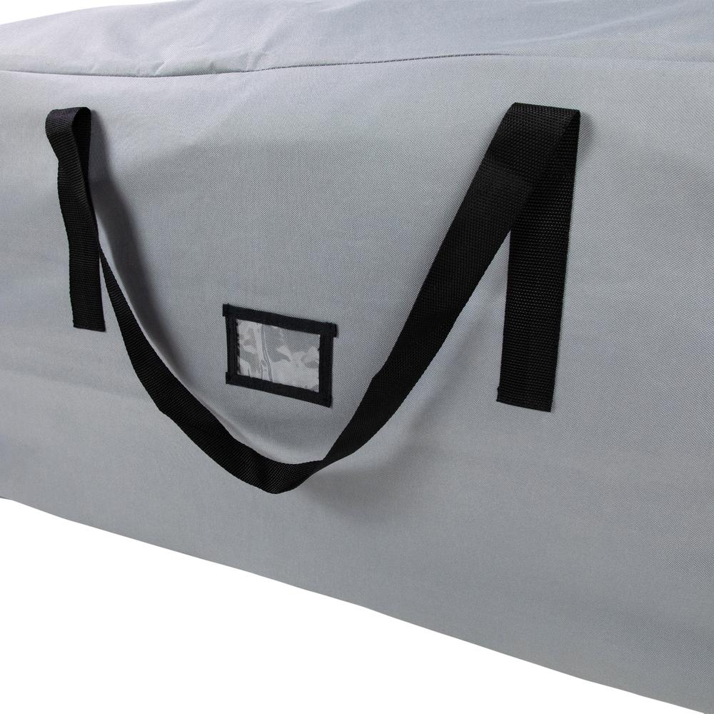 43" Gray and Black Multipurpose Storage Bag. Picture 4