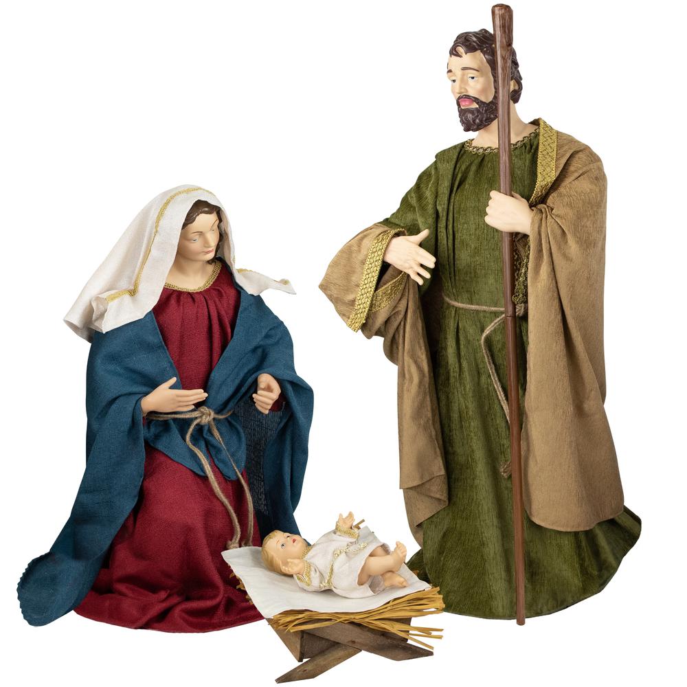 3-Piece Holy Family Nativity Christmas Figurine Set - 36". Picture 1