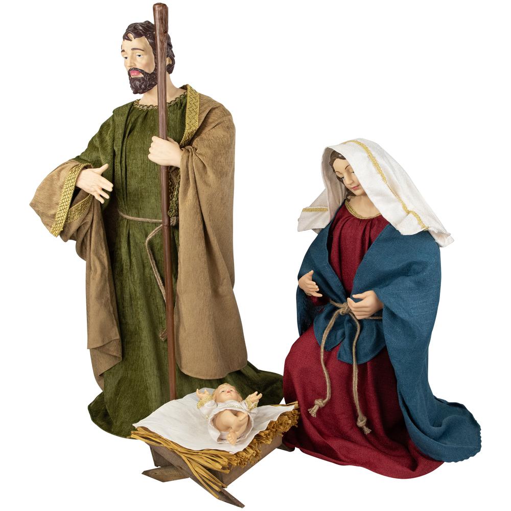 3-Piece Holy Family Nativity Christmas Figurine Set - 36". Picture 3