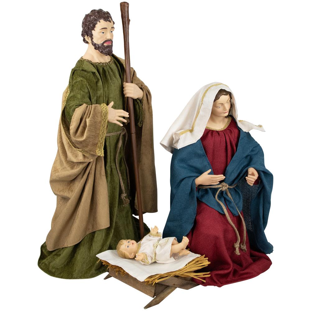 3-Piece Holy Family Nativity Christmas Figurine Set - 36". Picture 4