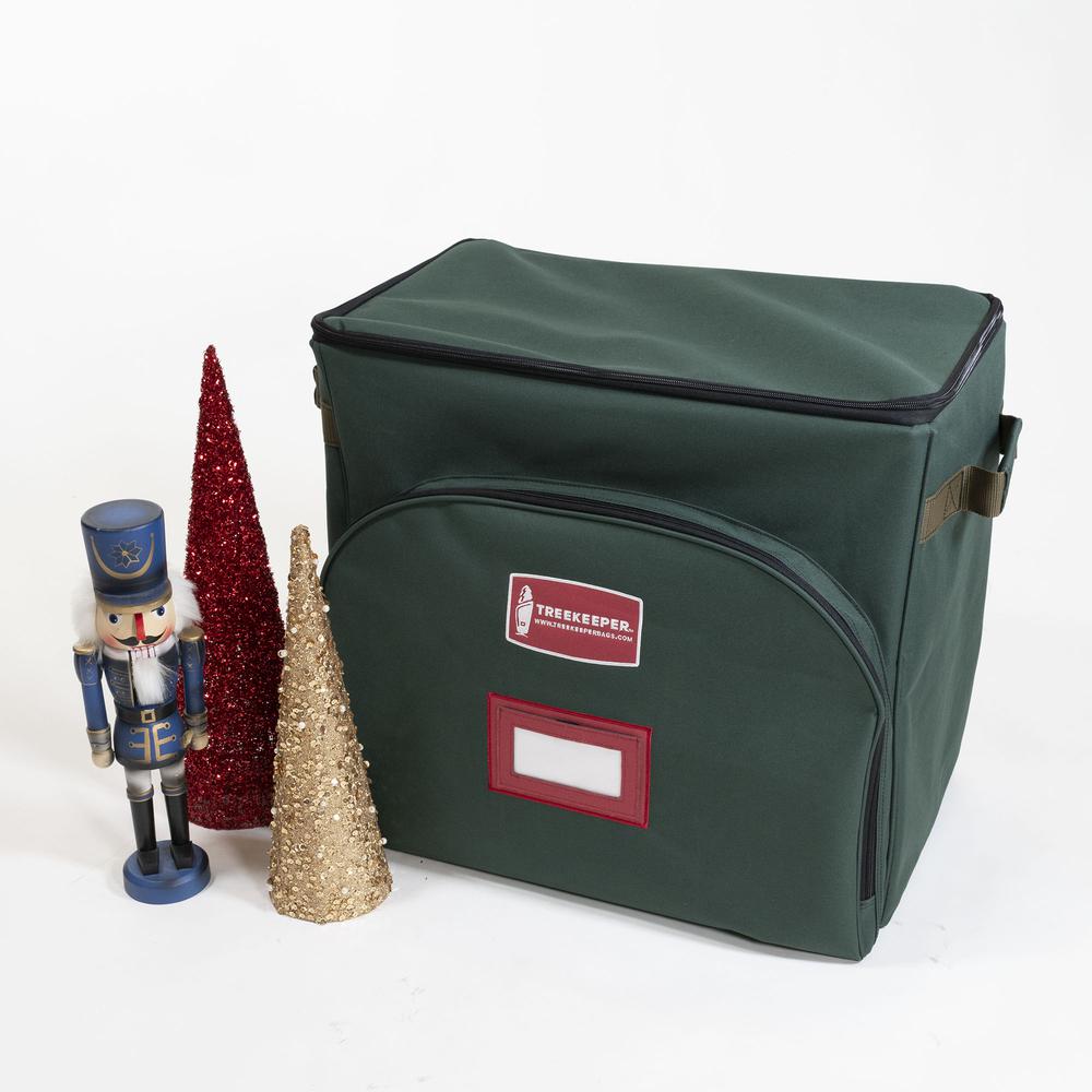21" Green Collectibles Christmas Storage Box for Nutcrackers. Picture 2