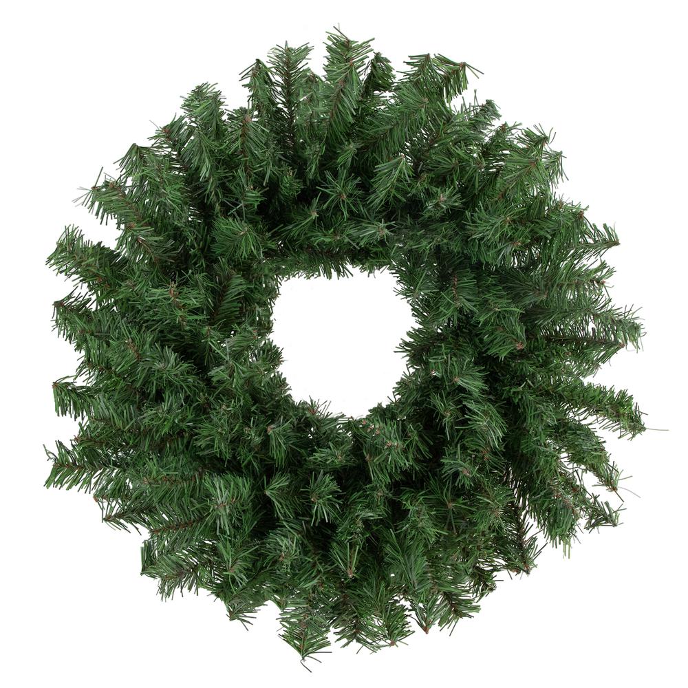 Canadian Pine Artificial Christmas Wreath  20-Inch  Unlit. Picture 1