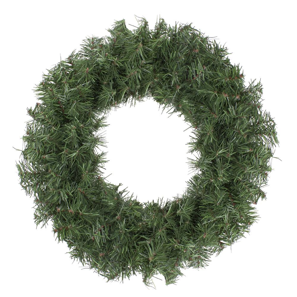 Canadian Pine Artificial Christmas Wreath  18-Inch  Unlit. Picture 1