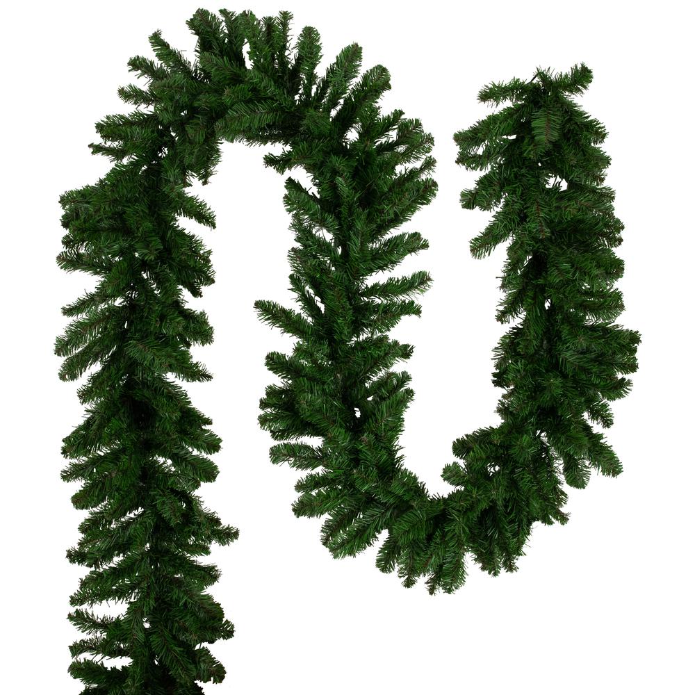 50' x 12" Balsam Pine Artificial Christmas Garland  Unlit. Picture 3