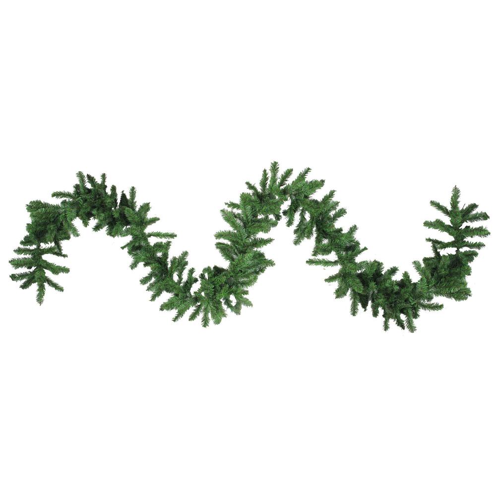 50' x 14" Balsam Pine Artificial Christmas Garland - Unlit. Picture 1