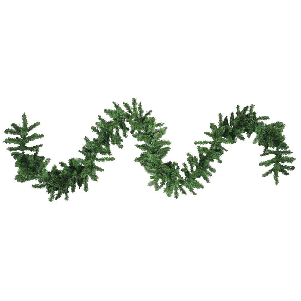 50' x 14" Balsam Pine Artificial Christmas Garland - Unlit. Picture 2