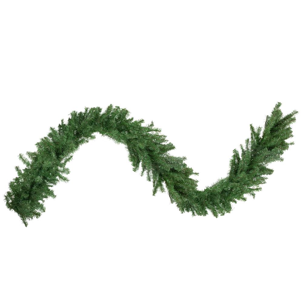 9' x 14" Canadian Pine Artificial Christmas Garland  Unlit. Picture 1