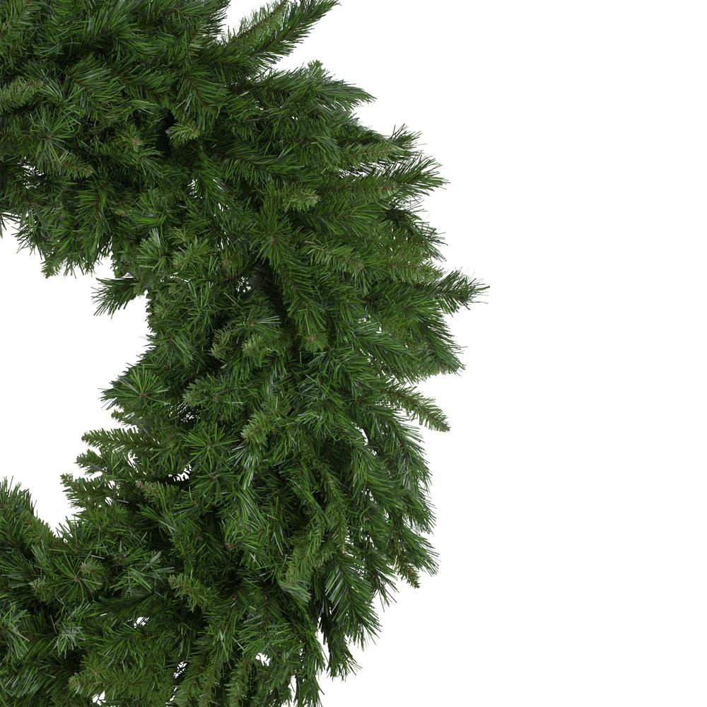 Lush Mixed Pine Artificial Christmas Wreath - 48-Inch  Unlit. Picture 2