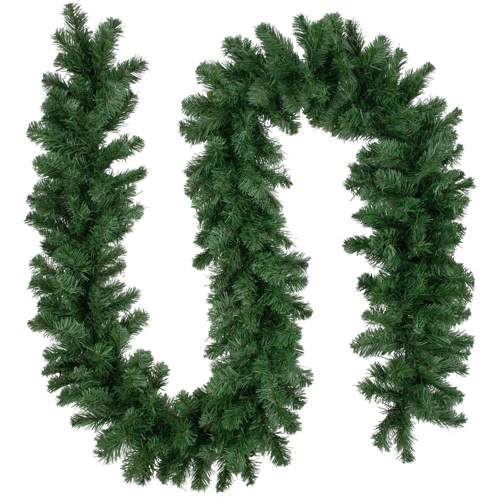 9' x 10" Colorado Spruce Artificial Christmas Garland  Unlit. Picture 1