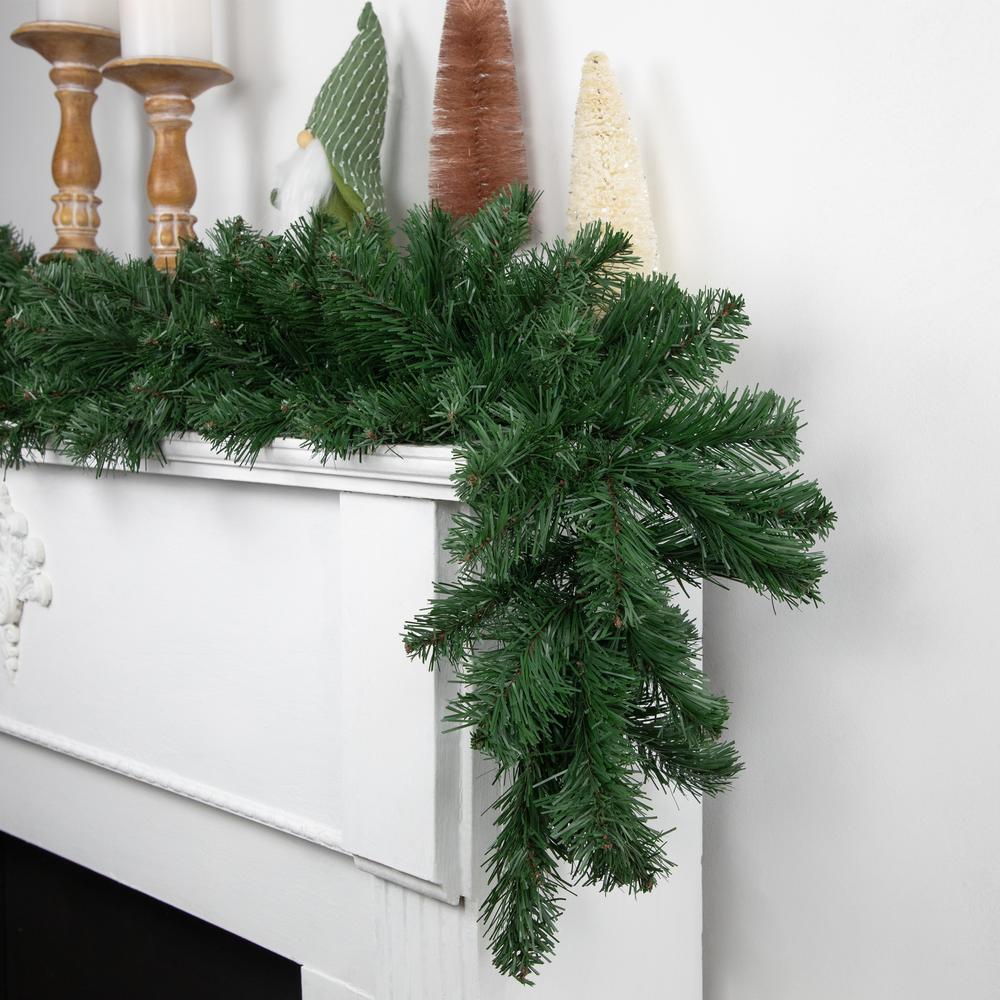 9' x 10" Colorado Spruce Artificial Christmas Garland  Unlit. Picture 2