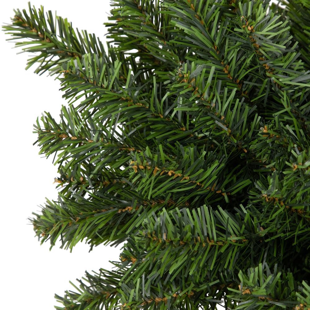 32" Canadian Pine Artificial Christmas Door Swag - Unlit. Picture 4