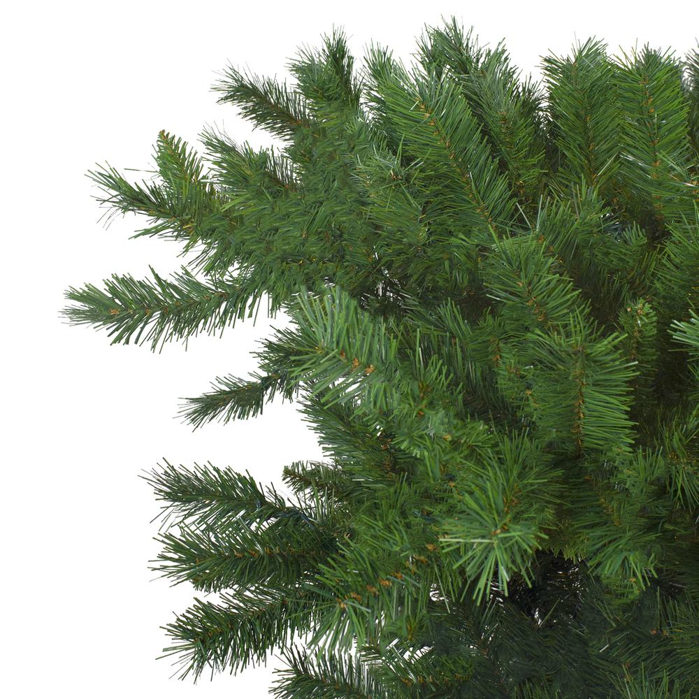 7.5' Green Sugar Pine Artificial Upside Down Christmas Tree - Unlit. Picture 2