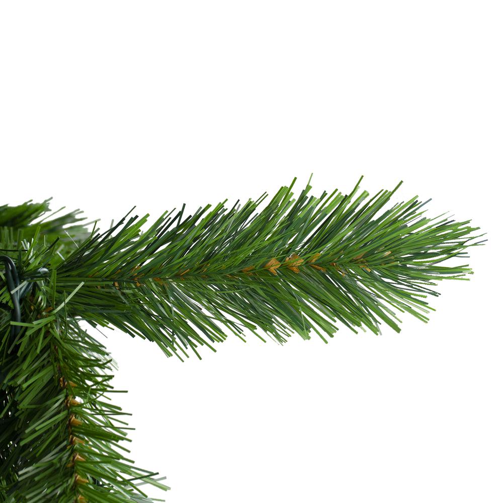 7.5' Green Sugar Pine Artificial Upside Down Christmas Tree - Unlit. Picture 3