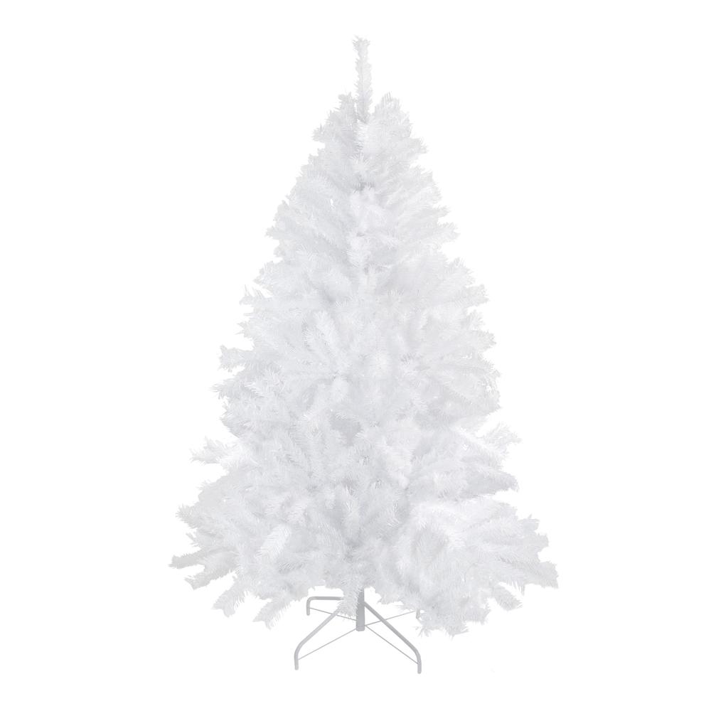 6' Icy White Iridescent Spruce Artificial Christmas Tree - Unlit. The main picture.