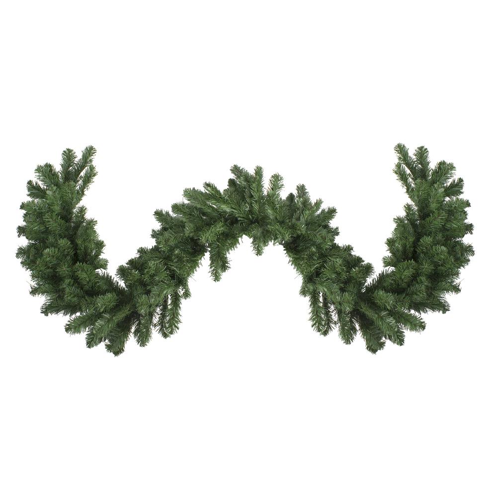 9' x 14" Colorado Spruce Artificial Christmas Garland - Unlit. Picture 1