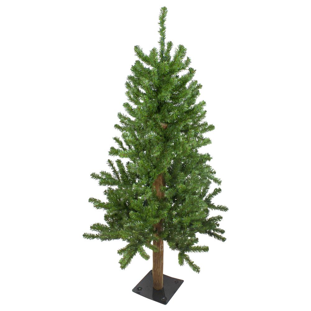 4ft Alpine Artificial Christmas Tree  Unlit. Picture 1