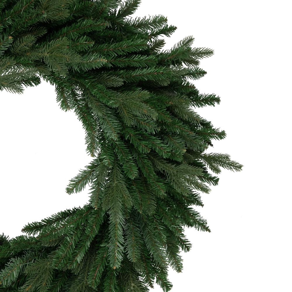Real Touch™ Grande Spruce Artificial Christmas Wreath - Unlit - 48". Picture 3