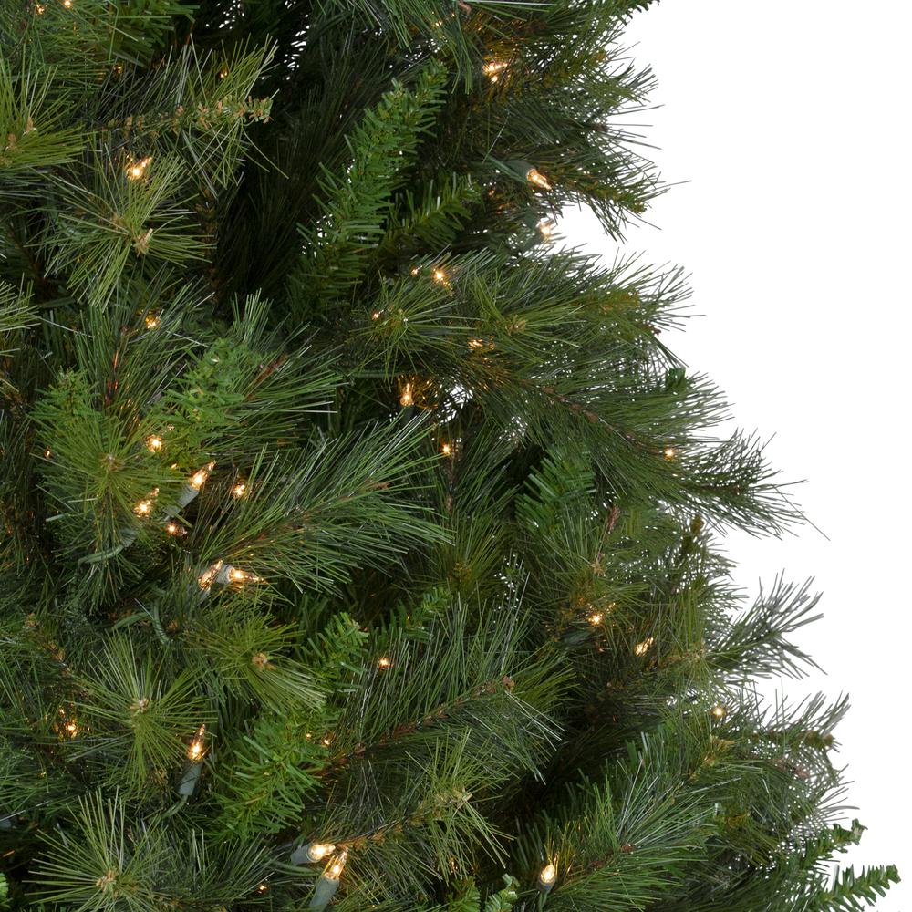 9' Pre-Lit Medium Canyon Pine Artificial Christmas Tree - Clear Lights. Picture 3