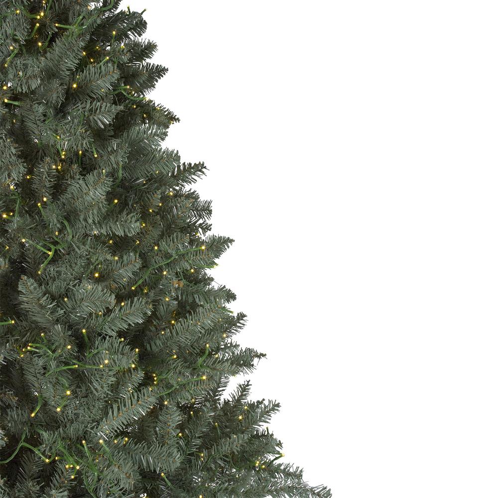 7.5' Pre-Lit Full Grande Spruce Artificial Christmas Tree - Dual Color LED Lights. Picture 5