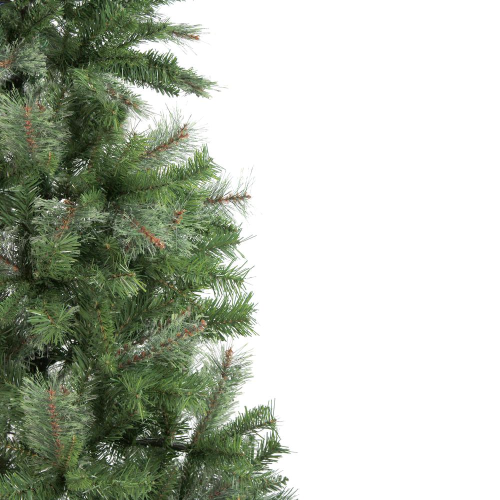 6.5' Medium Mixed Cashmere Pine Artificial Christmas Tree - Unlit. Picture 3