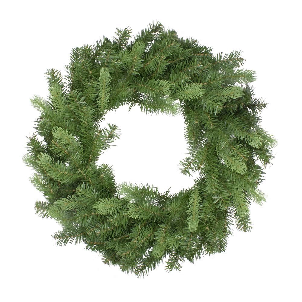 Noble Fir Artificial Christmas Wreath - 30-Inch  Unlit. Picture 1