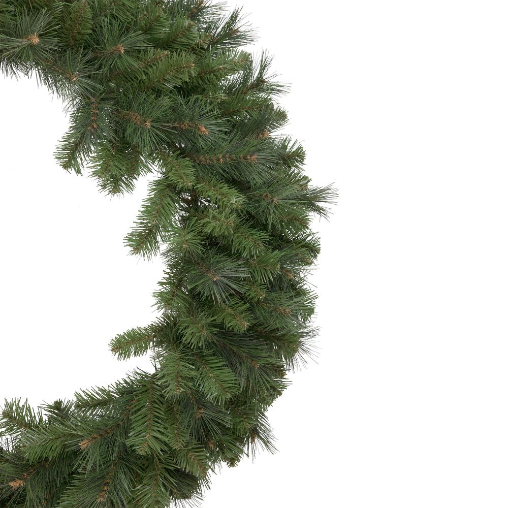 Beaver Pine Mixed Artificial Christmas Wreath  36-Inch  Unlit. Picture 3