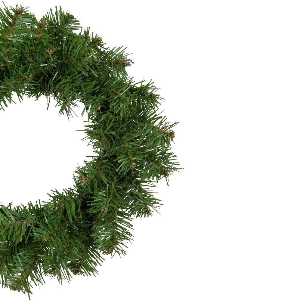 Deluxe Dorchester Full Pine Artificial Christmas Wreath  24-Inch  Unlit. Picture 2