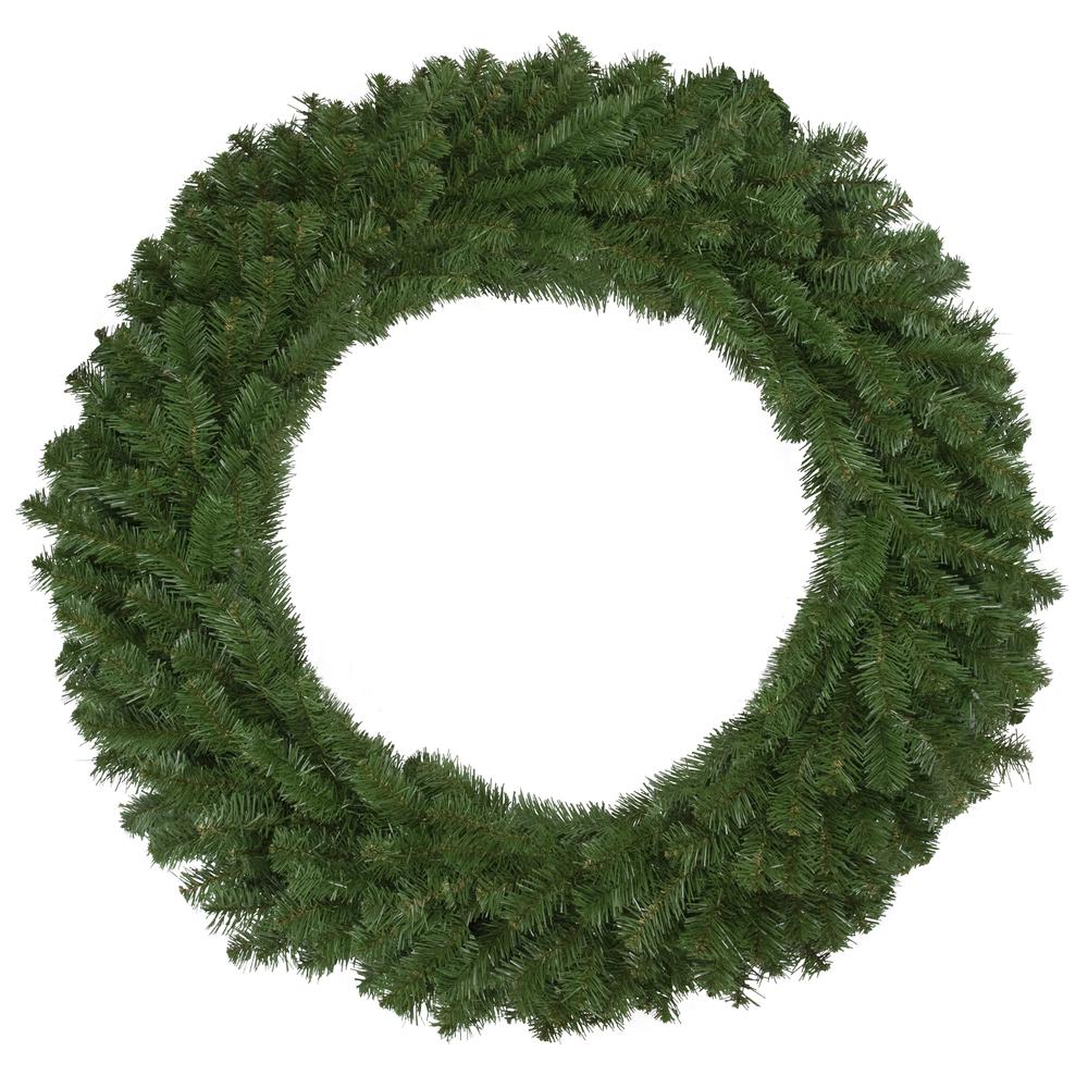 Deluxe Dorchester Pine Artificial Christmas Wreath  36-Inch  Unlit. Picture 1