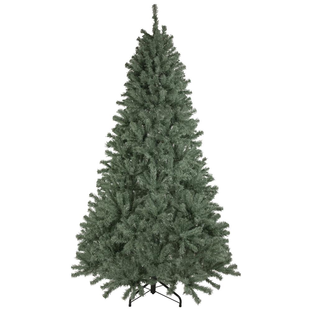 7.5' Colorado Blue Spruce Artificial Christmas Tree  Unlit. Picture 1