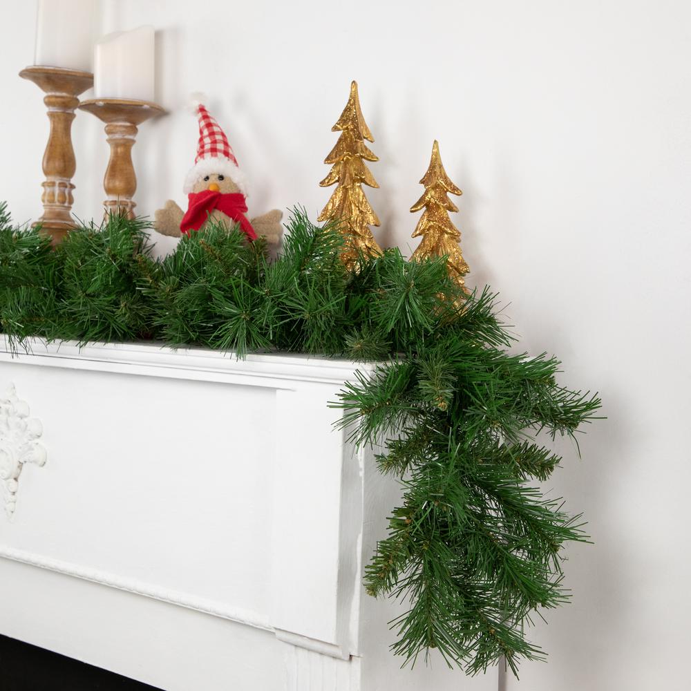 9' x 10" Chatham Pine Artificial Christmas Garland  Unlit. Picture 3