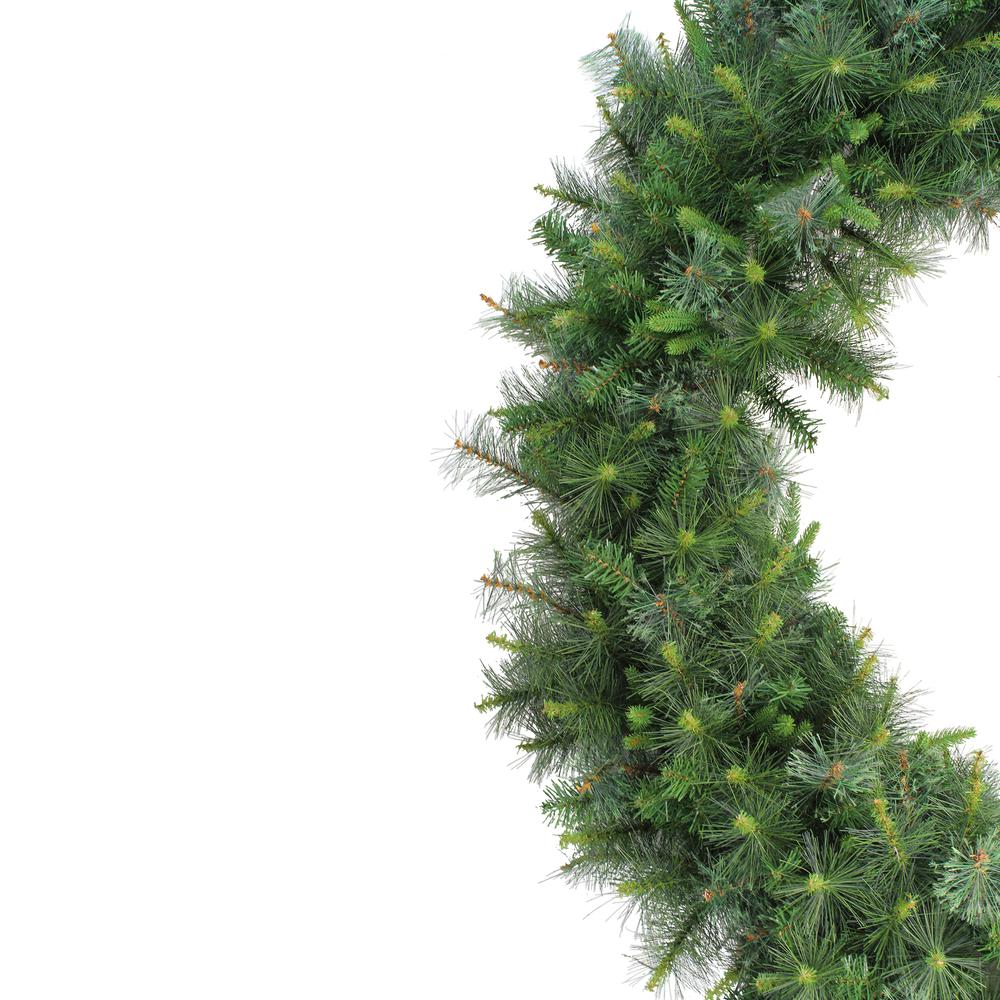 Ashcroft Cashmere Pine Commercial Size Christmas Wreath - 60-Inch Unlit. Picture 3