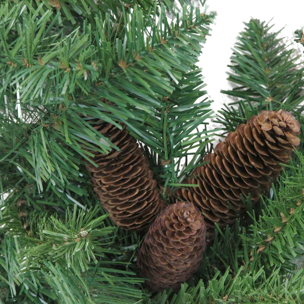 9' x 10" Dakota Red Pine Artificial Christmas Garland - Unlit. Picture 2