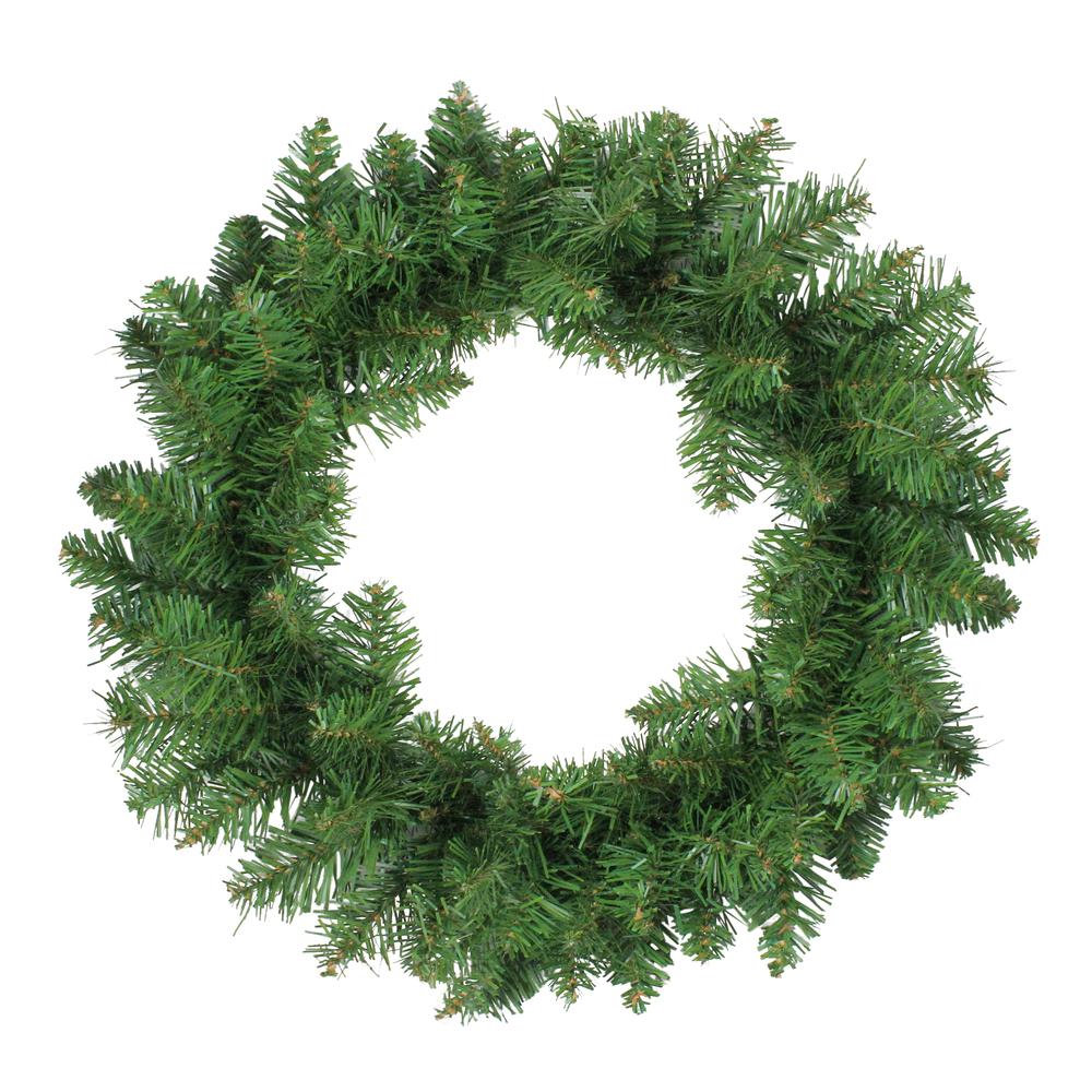 Buffalo Fir Artificial Christmas Wreath - 20-Inch  Unlit. Picture 1