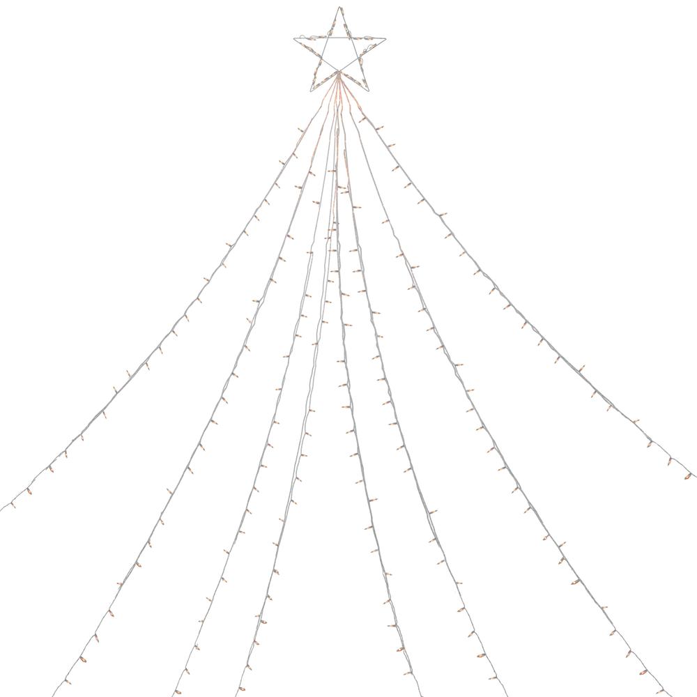 12' Clear Lighted Christmas Display Tree Outdoor Decor. Picture 1