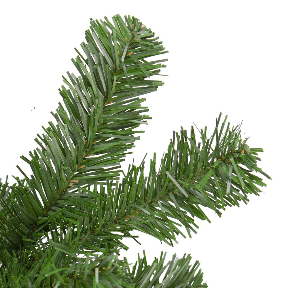 34" Windsor Pine Artificial Christmas Teardrop Swag - Unlit. Picture 2