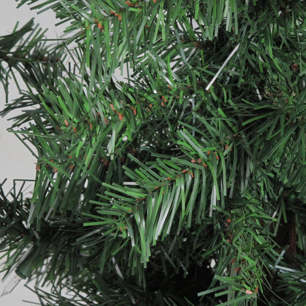 7' Slim Traditional Woodland Alpine Artificial Christmas Tree - Unlit. Picture 2