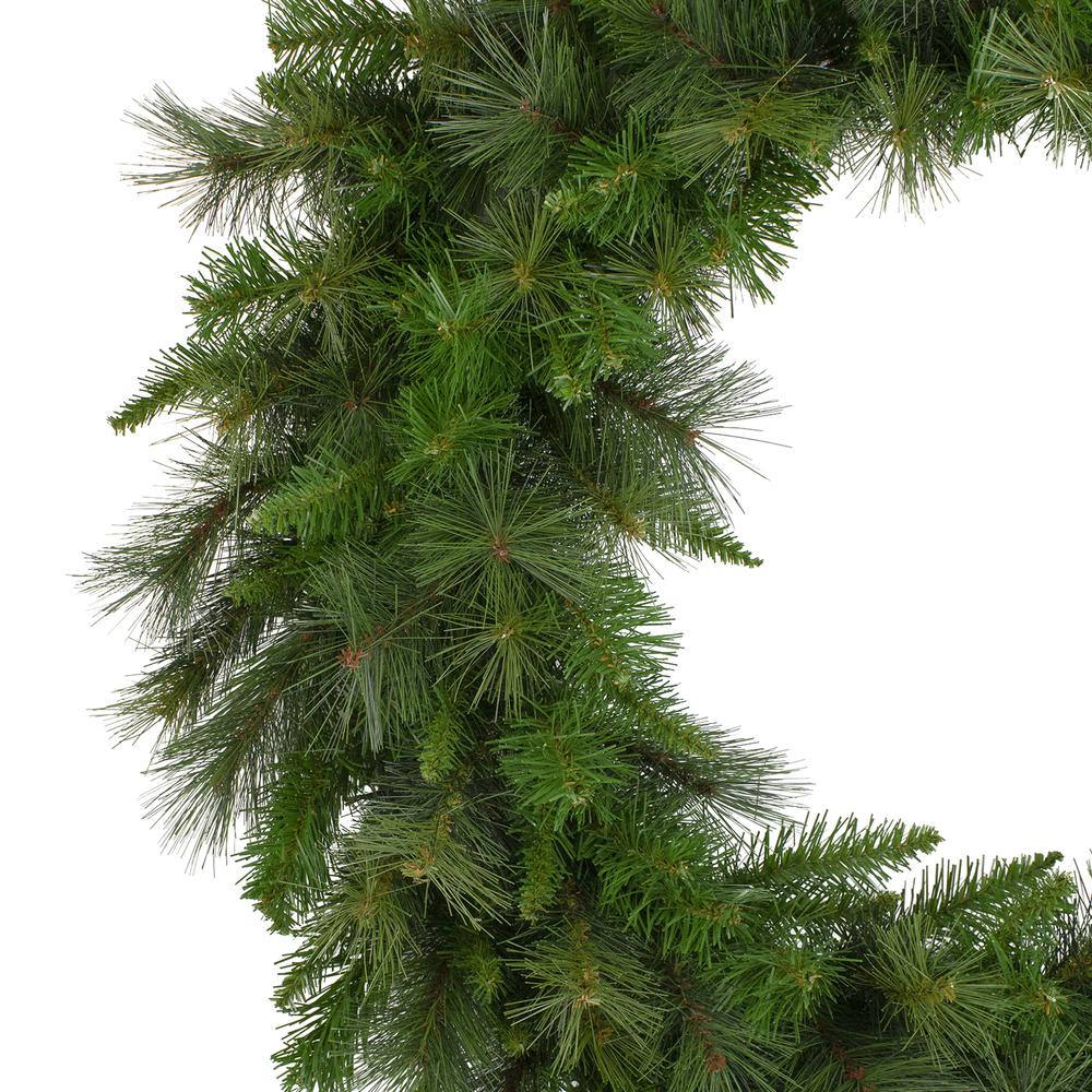 Canyon Pine Mixed Artificial Christmas Wreath  36-Inch  Unlit. Picture 2