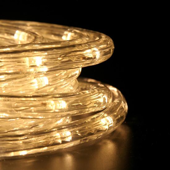 288' Warm White LED Commercial Grade Outdoor Christmas Rope Lights. Picture 3